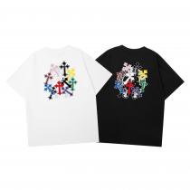 2026年夏の王道ブランド！ 海外限定アイテム 着心地抜群CHROME HEARTS半袖Tシャツスーパー コピー 安心
