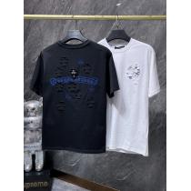 安定した質感 ポップ 2026人気新色が登場半袖TシャツCHROME HEARTSスーパー コピー メンズ