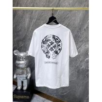 ポップ 先行入荷 国内即納偽 ブランド 販売CHROME HEARTS半袖Tシャツ