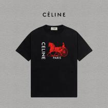 CELINE新商品数量限定 数量限定SALE 上品キレイ偽物 ブランド 激安半袖Tシャツ