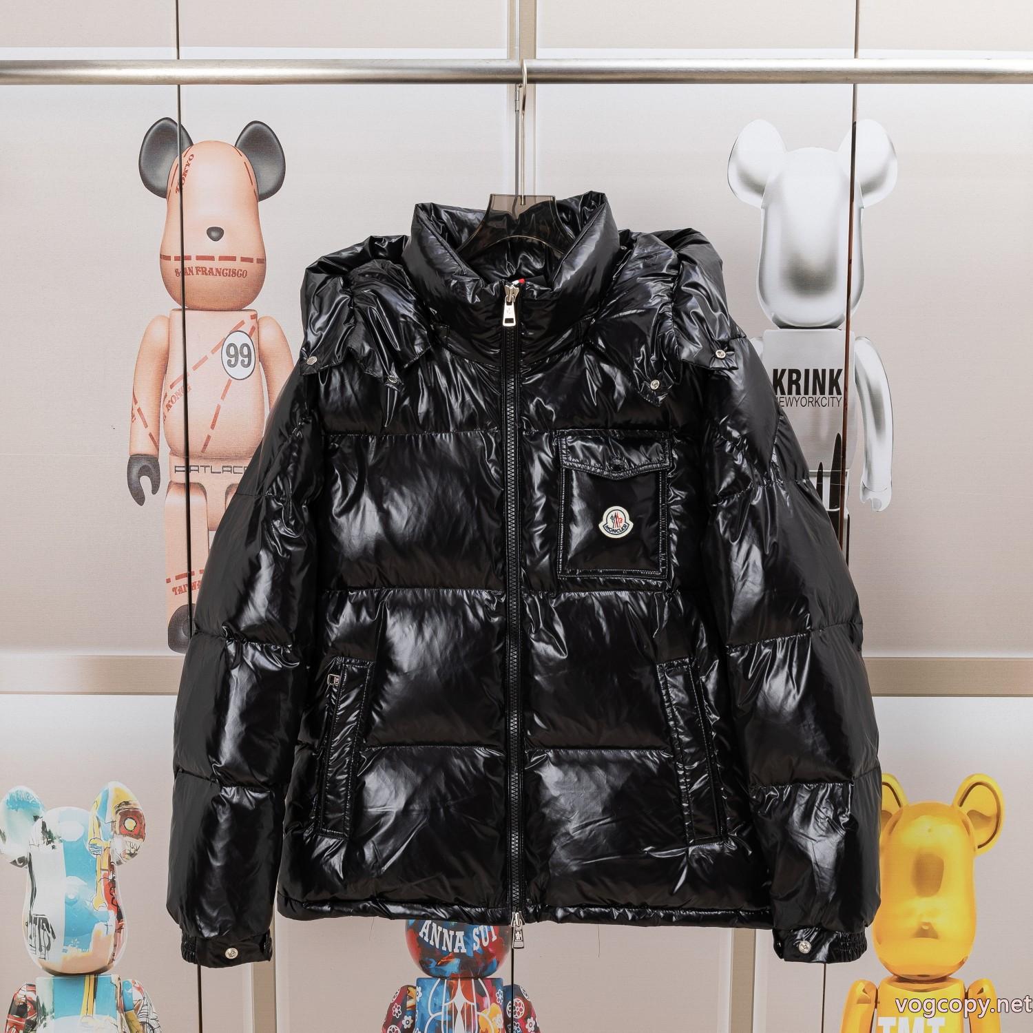Moncler/モンクレールマヤ男ショートライト面連帽白アヒル羽毛ダウン