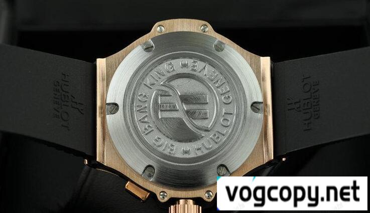 *ファッション性も高いウブロコピー　エレガントなメンズ自動巻き腕時計日付表示 ラバー 46.02mm  .