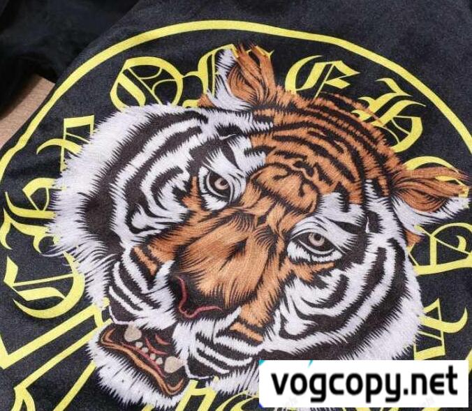 カジュアルライクなCHROME HEARTS クロムハーツコピー　オリジナルプリント お洒落に魅せるセットアップ上下 ベロア.