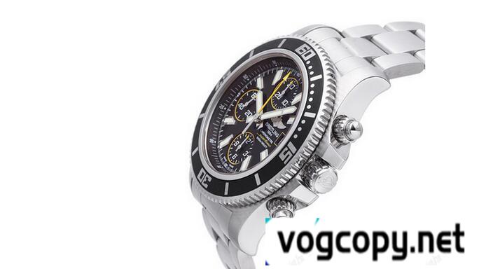 ブライトリング BREITLING スーパーオーシャン クロノグラフ アビスイエロー A110B82PSS  500m防水時計 メンズ
