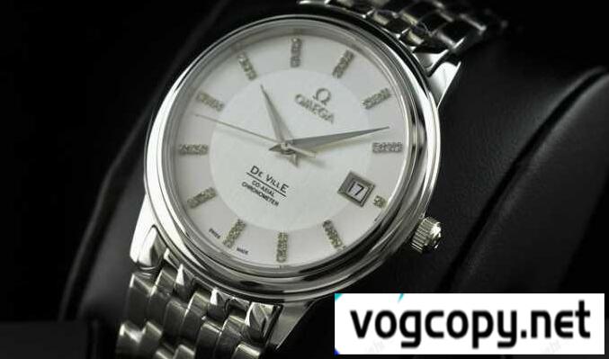 見た目が高評価　オメガ OMEGA デビル プレステージ レディース 424.10.33.20.05.001　高級感　腕時計
