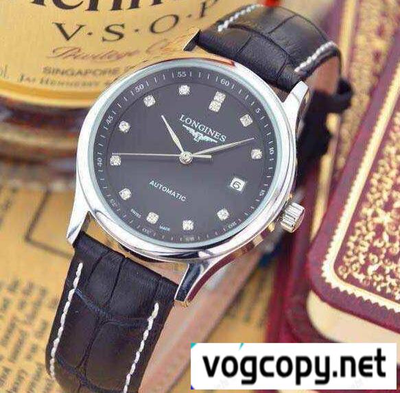 防水性能あるLONGINESロンジン フラッグシップ ステンレスバンド　日付表示自動巻腕時計 メンズ l47744276