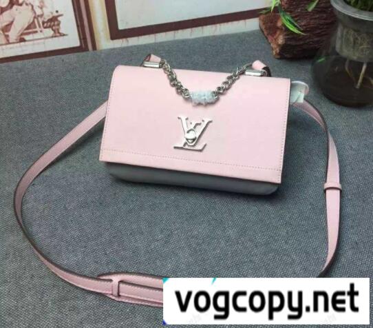 エレガンス ルイヴィトンレディースバッグ LV ショルダーバッグ チェーンストラップ ピンク