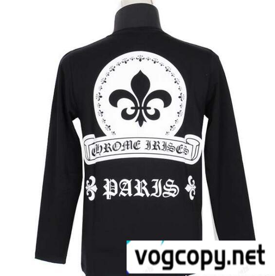 大人気　CHROME HEARTS クロムハーツ　高い耐久性がある長袖 Tシャツ 2色可選 .　