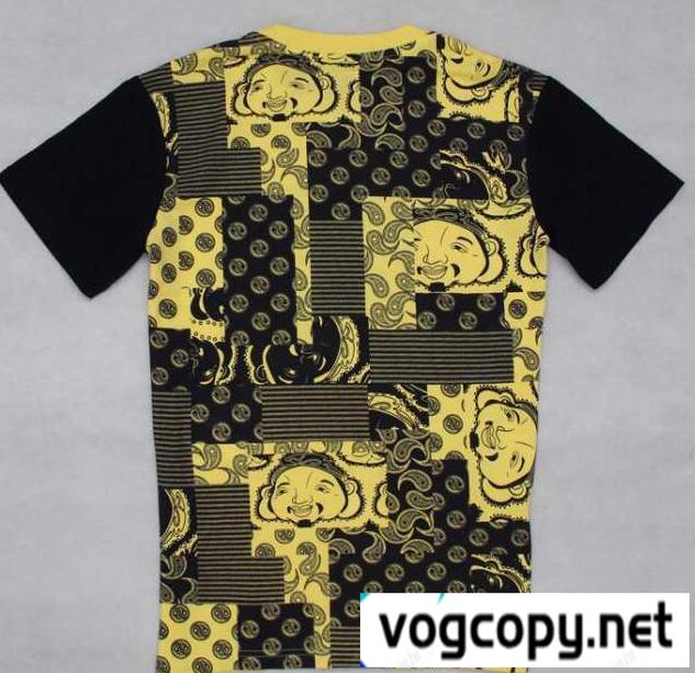 快適な着心地を保つEVISU エヴィス　伸縮性のある半袖 Tシャツ 2色可選.