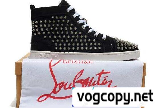 低価格 Christian Louboutinクリスチャンルブタン 高級感溢れるスニーカー 2色可選 ハイカット.