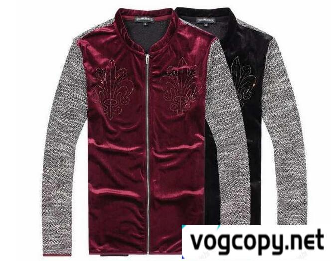 上品上質　 CHROME HEARTS クロムハーツ オシャレ度も高い長袖ポロシャツ 2色可選.