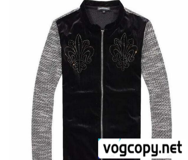 上品上質　 CHROME HEARTS クロムハーツ オシャレ度も高い長袖ポロシャツ 2色可選.