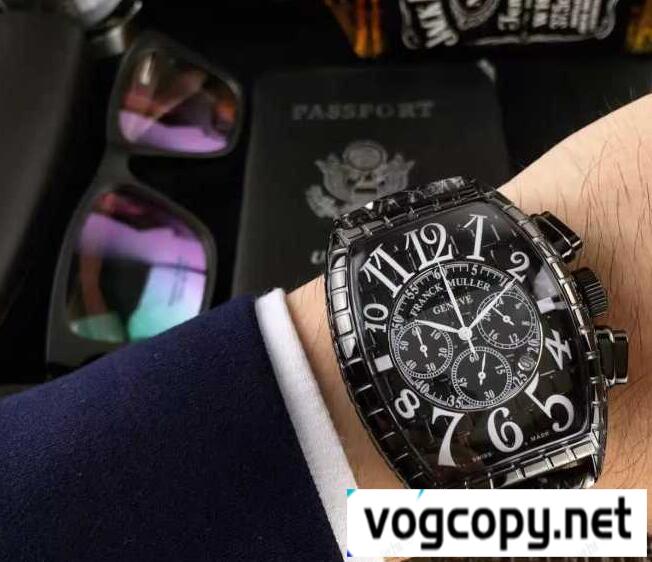 長く愛されているフランクミュラー FRANCK MULLER6針クロノグラフ日付表示フランクミュラー 時計 コピー