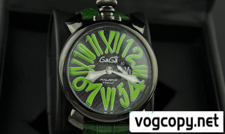 お洒落なガガミラノ GaGa MILANO スリム46MM メンズ 5084.1　格好よい腕時計