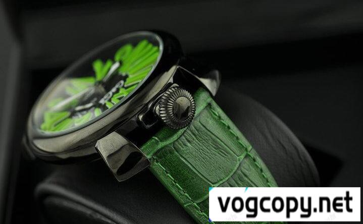 お洒落なガガミラノ GaGa MILANO スリム46MM メンズ 5084.1　格好よい腕時計