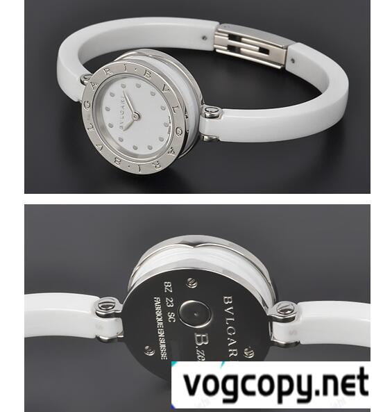プレゼントにもおすすめブルガリ レディース BVLGARI BZ23WSCC.S　 ビーゼロワン 洗練された腕時計 ウォッチ ホワイト