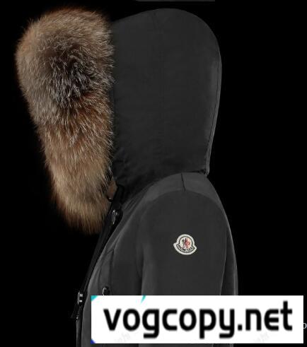 肌触りのいい モンクレールレディースロングダウンジャケットMONCLERダウンコートファーフード
