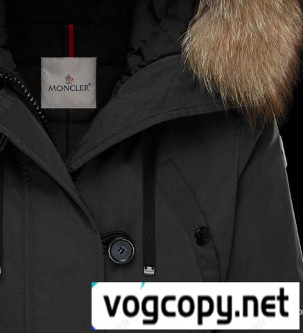 肌触りのいい モンクレールレディースロングダウンジャケットMONCLERダウンコートファーフード