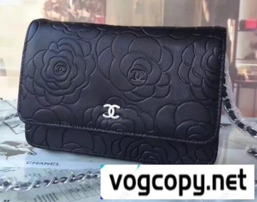 フェミニンCHバッグチェーンショルダーバッグCH レディースフラップバッグ花柄ＣＣロゴ