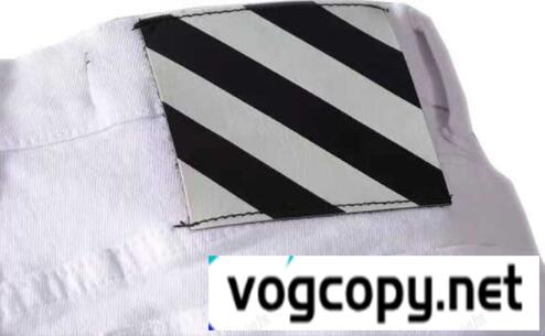 ファッション オフホワイトデニムパンツ OFF-WHITE メンズプリントディテールデニムジーンズスリムパンツ