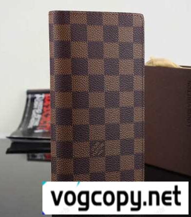 ルイヴィトン財布ダミエ Louis Vuitton 二つ折り長財布 ダミエ・グラフィット レザー ウォレット 