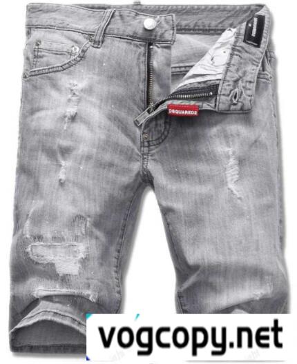HOT品質保証  ディスクエアードデニムパンツ DSQUARED2 メンズ ダメージジーンズショートパンツ
