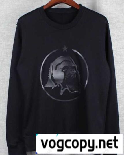 2018新作品 GIVENCHY ジバンシーパーカーメンズスウェットパーカー 犬プリントトレーナーブラック