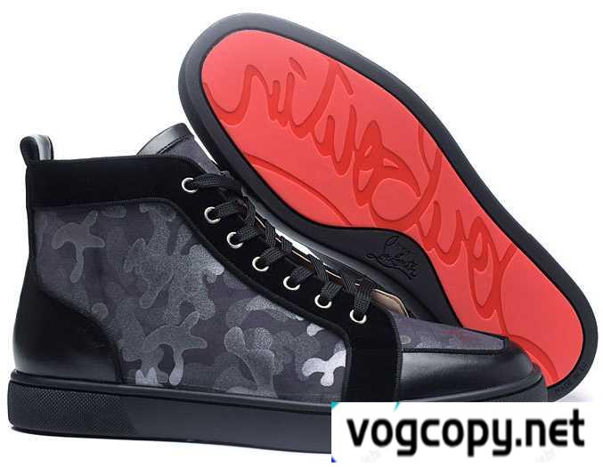 2018年春夏新作クリスチャンルブタンスニーカーコピーCHRISTIAN LOUBOUTIN人気激売れハイカットメンズシューズレザー