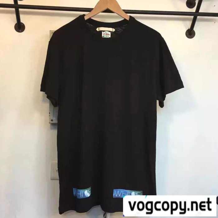 抜群な存在感オフホワイトｔシャツ格安OFF-WHITEコピー定番のクルーネック半袖Tシャツメンズトップス