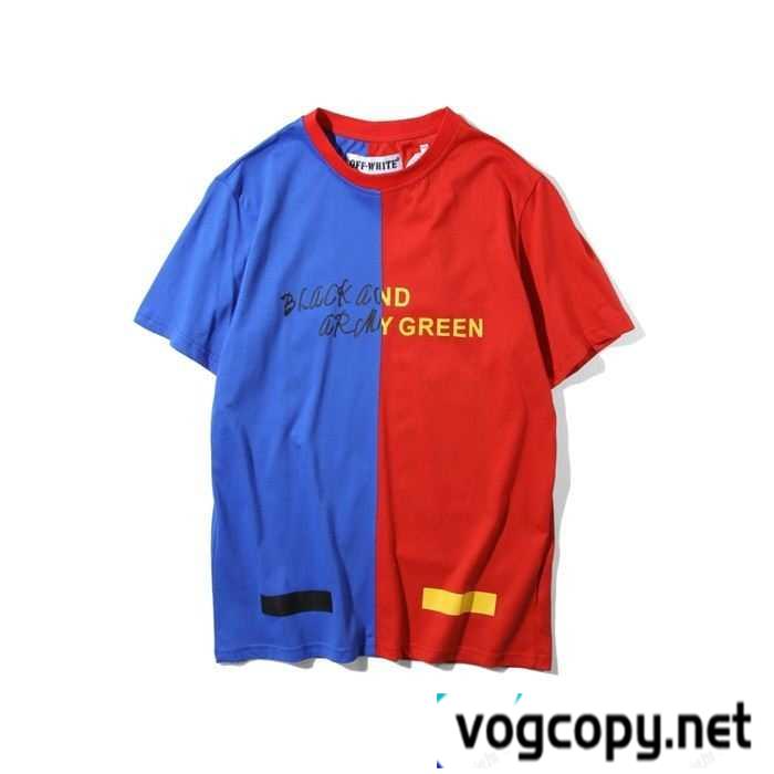 店舗で人気満点のOFF-WHITEオフホワイトコピー激安メンズクルーネック半袖Ｔシャツ通販品ファッション