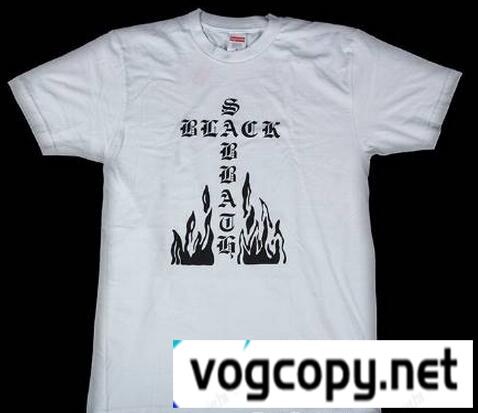 素敵なアイテム　シュプリーム ブラックサバスクロス　大活躍　Ｔシャツ　ホワイト.