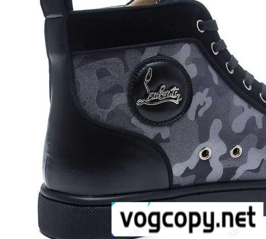 2018年春夏新作クリスチャンルブタンスニーカーコピーCHRISTIAN LOUBOUTIN人気激売れハイカットメンズシューズレザー