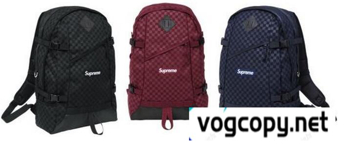 Supreme　超人気　バックパック　ブラック　高級感あるデザイン逸品.