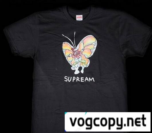 高級感あるシュプリーム ゴンズバタフライ　大定番のＴシャツ　ブラック.