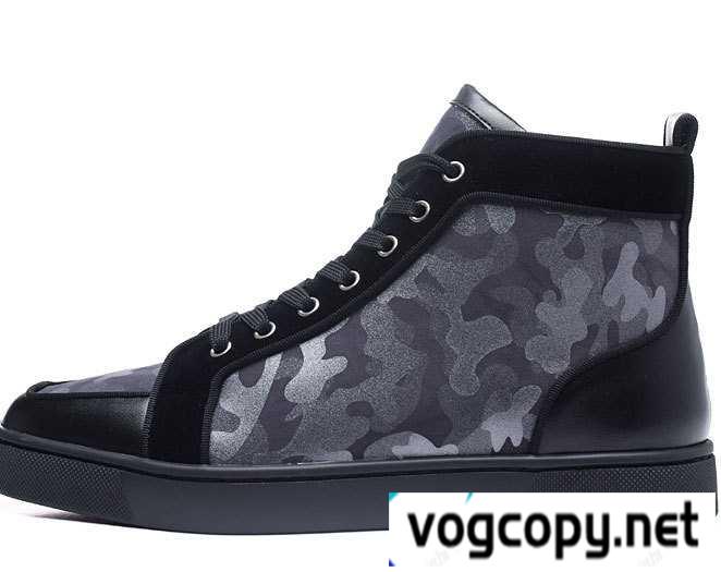 2018年春夏新作クリスチャンルブタンスニーカーコピーCHRISTIAN LOUBOUTIN人気激売れハイカットメンズシューズレザー