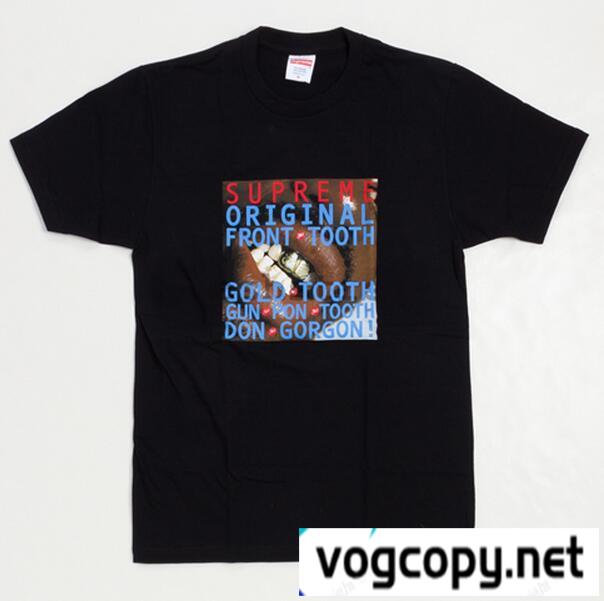 重宝するアイテムsupreme 激安 ゴールドトゥース クールな印象のＴシャツ  .