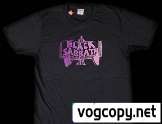 大人気　シュプリーム ブラックサバス トム　季節も快適にTシャツ　ブラック.