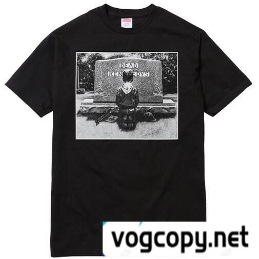 爽やかな雰囲気のあるSupreme eケネディー グレイブストーン 吸湿速乾機能でＴシャツ ブラック .