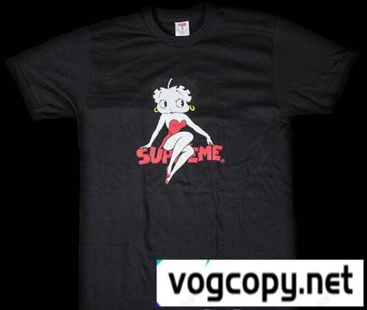 完売品　シュプリーム ベティブープ　素敵なＴシャツ　ブラック.