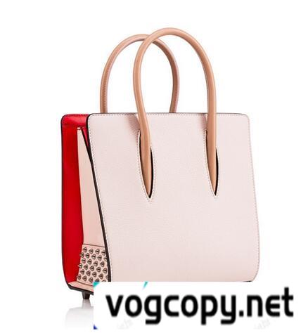 新作 クリスチャン ルブタンスーパーコピー Christian Louboutin Paloma Small Tote 高機能　バッグピンク.