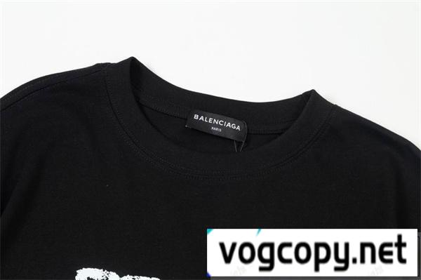 BALENCIAGA スーパーコピー Tシャツ ビットコイン風ロゴ ユニーク 