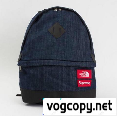 存在感のあるSupreme シュプリーム 15SS The North Face Denim Day Pack ノースフェイスデイムデイパック インディゴ 大容量のあるバッグ.