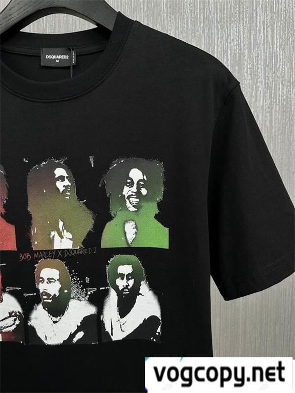 ディースクエアード スーパー コピー Tシャツ BOB MARLEY ボブマーリー 