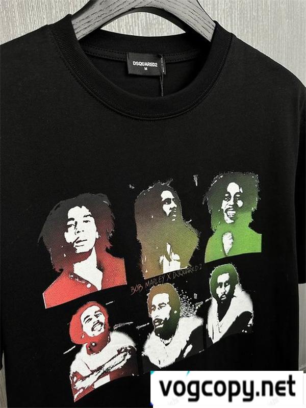 ディースクエアード スーパー コピー Tシャツ BOB MARLEY ボブマーリー 