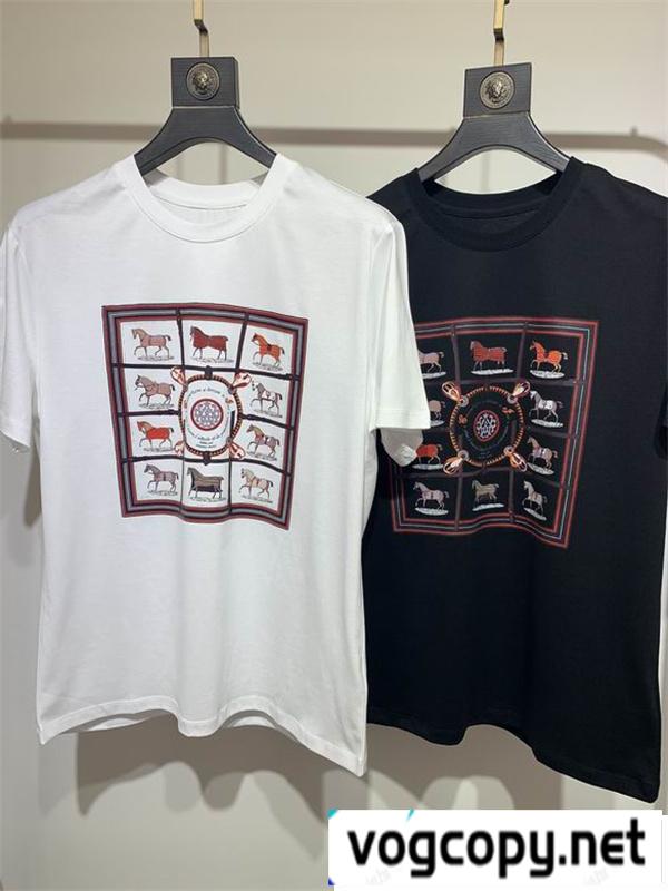 人気色】エルメスコピー HERMESメンズtシャツサイズ感リラックス2022 
