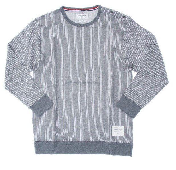 トムブラウン スーパーコピーN級品長袖 ストライプ Tシャツ