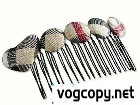 バーバリー コピー品激安 専用格子生地 ヘアコーム ヘアアクセサリー