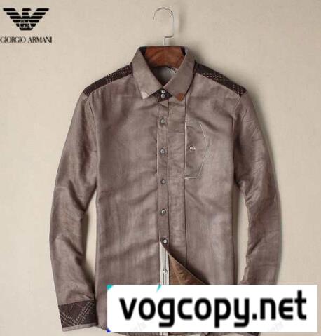ARMANI アルマーニ偽物 長袖シャツ