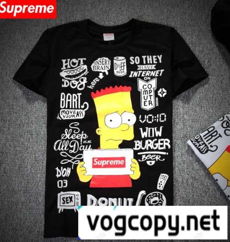 SUPREME シュプリーム偽物 カップルペアルック 半袖 Tシャツ