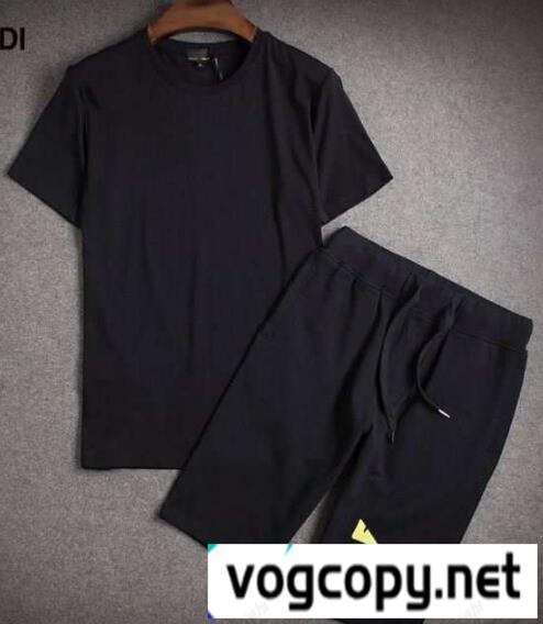 フェンディ コピー品激安 半袖Tシャツ 上下セット